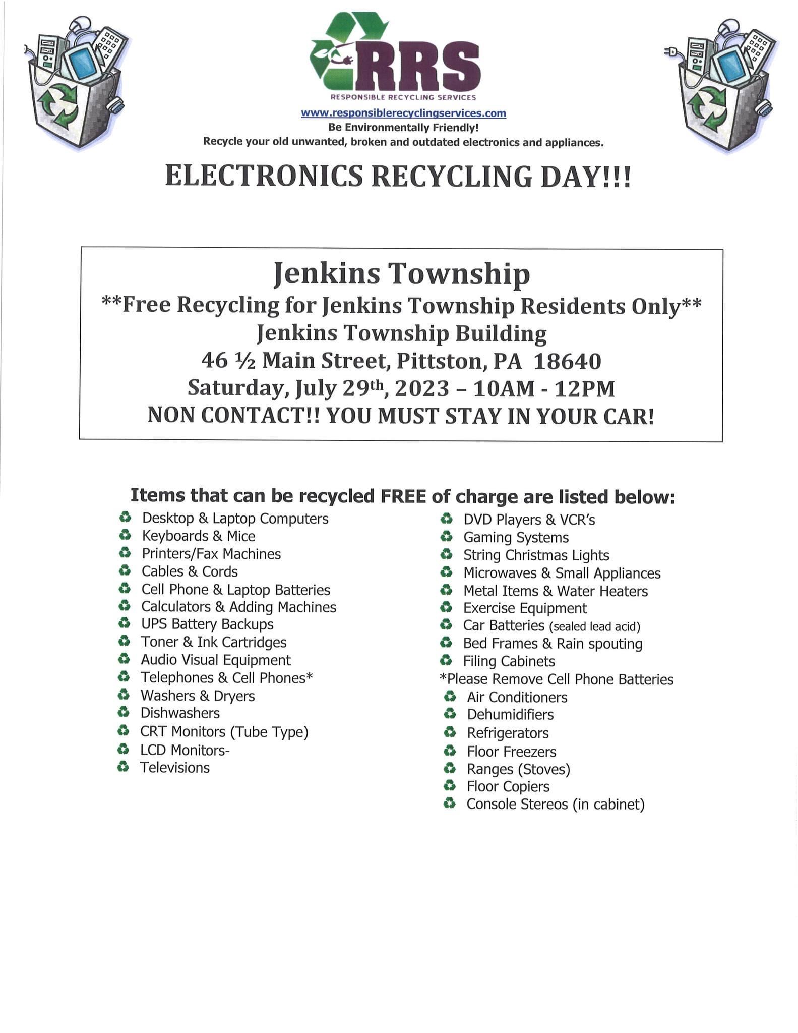 Jenkins Township News to Jenkins Township!